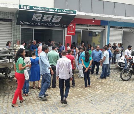 Sindicato Rural de Mutuípe inaugura sede ao lado do Bradesco