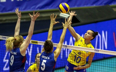Seleção feminina bate Sérvia e vence a segunda na Liga das Nações